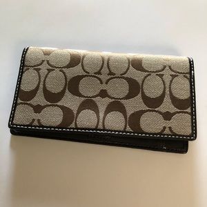 Coach mini wallet